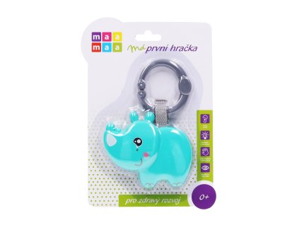 Maamaa Chrastítko nosorožec 21,5 cm
