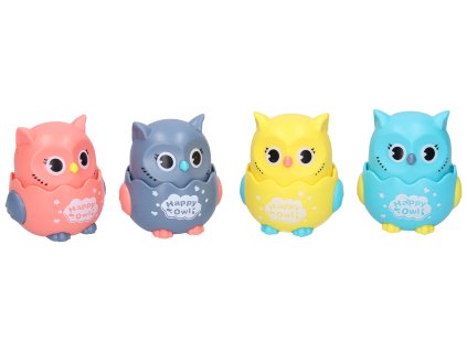 Sova na kolečkách 8 cm