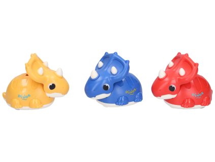 Dinosaurus jezdící natahovací 9 cm