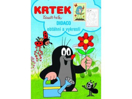 omalovánka A5 Krteka vykresli a obtáhni