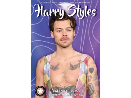 Nástěnný kalendář 2025: Harry Styles (A3 29,7 x 42 cm)