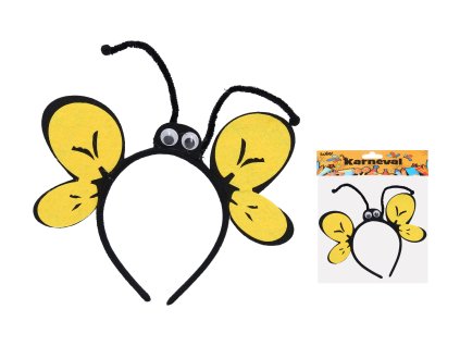 Set karneval - čelenka včelka