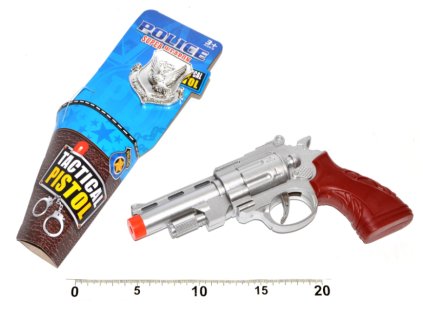 Pistole s odznakem set 22 cm