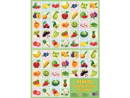 Pexeso Ovoce a Zelenina