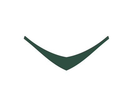 Samostatně NEPRODEJNÉ - šátek pro plyš zelený tmavý