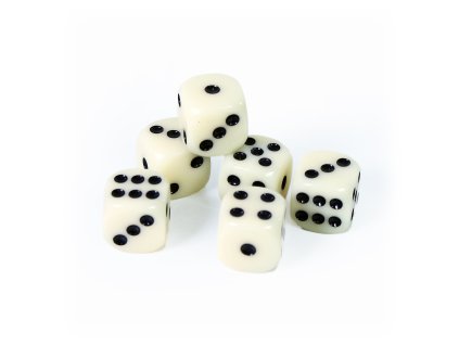 Hrací kostky 6 ks