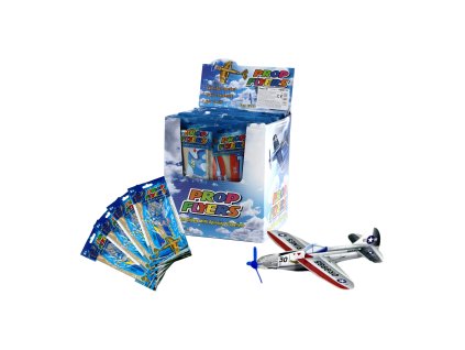 Házecí polystyrénové letadlo 2 ks