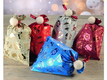 Sáček celofan 35x50 cm DECORATION