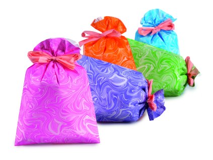 Sáček celofan 25x40 cm MARBLE