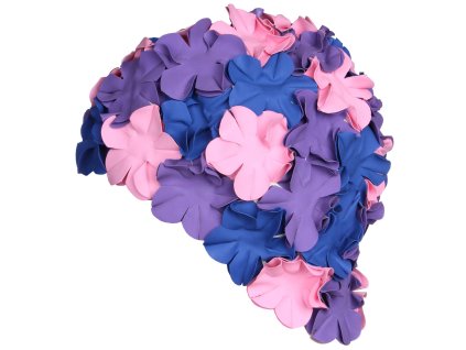 Bloom koupací čepice fialová-růžová