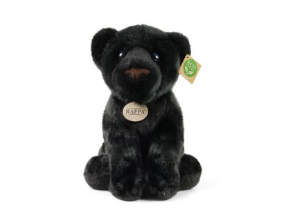 Plyšový černý panter 30 cm ECO-FRIENDLY
