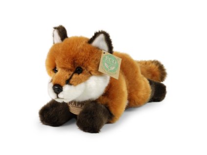 Plyšová liška ležící 23 cm ECO-FRIENDLY