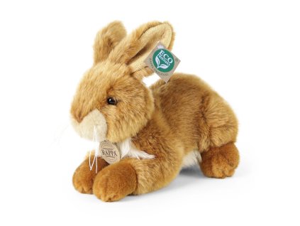 Plyšový králík hnědý 23 cm ECO-FRIENDLY