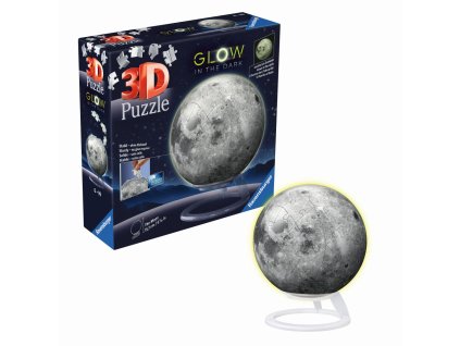 Puzzle-Ball Měsíc svítící ve tmě