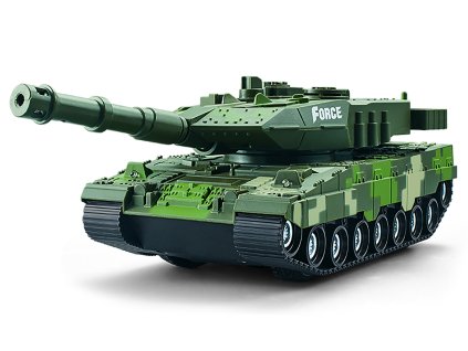 Tank RC na dálkové ovládání s efekty 28 cm