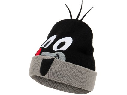 Zimní dětská pletená čepice The Little Mole | Krteček: Maskot