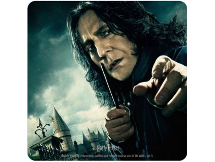 Tácek pod sklenici Harry Potter: Severus Snape (10 x 10 cm)