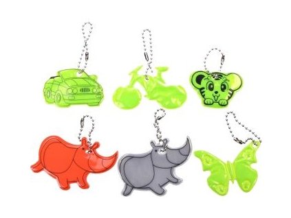 Klíčenka reflexní mix