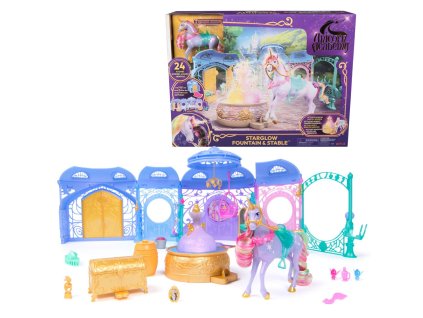 UNICORN ACADEMY VELKÁ ROZLOŽITELNÁ STÁJ SE ZVUKY A S WILDSTAR