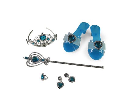 Sada princezna s příslušenstvím modrá