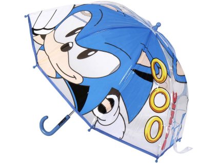 Dětský deštník Sonic The Hegehog | Ježek Sonic: Postava (průměr 71 cm)