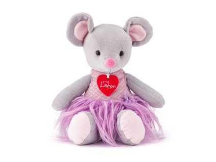 Myška Akiko šedá, 30 cm