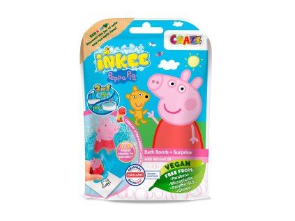 INKEE - Šumivá bomba do vany s překvapením - Peppa Pig
