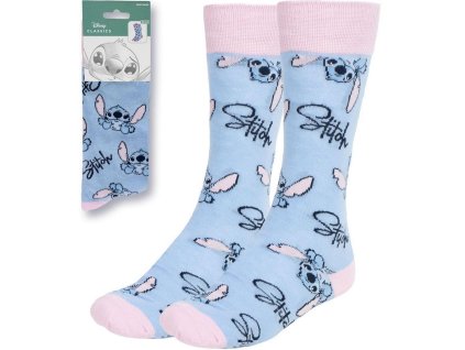Pánské ponožky Disney | Lilo & Stitch: Ikony a Nápisy (velikost EU 36-43)