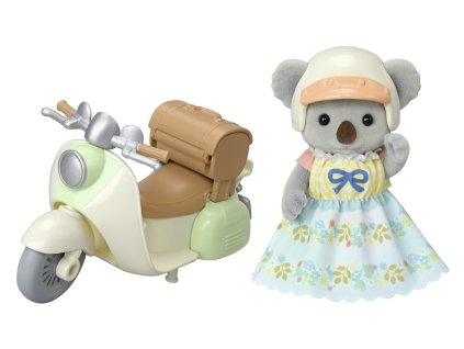 Medvěd koala na skútru