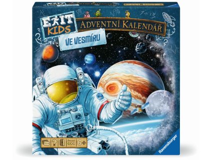 EXIT Kids Adventní kalendář: Ve vesmíru