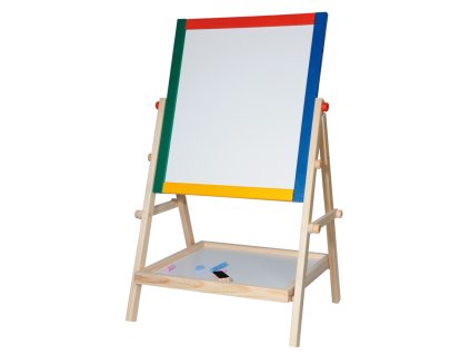 Tabule-natur rám s poličkou, 65cm