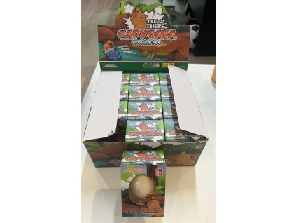 Vejce rostoucí kapybara 6,5 cm