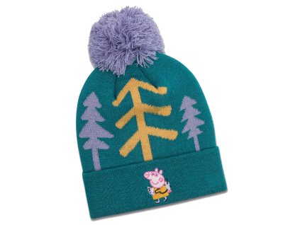Zimní dětský kulich Peppa Pig | Prasátko Pepa: Les (1-8 let)