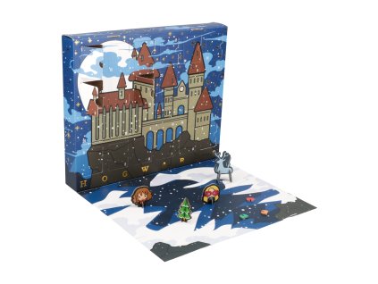 3D adventní kalendář Harry Potter: Kouzelnický svět (30 x 25 x 4 cm)