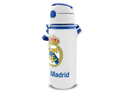 Hliníková láhev na pití Real Madrid: Hlavní logo (objem 600 ml)