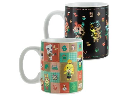 Keramický proměňovací hrnek Animal Crossing: Icons (objem 300 ml)