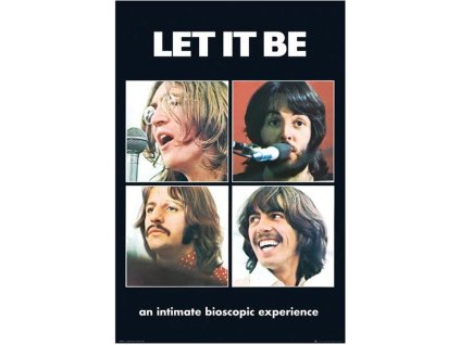Plakát The Beatles: Let It Be (61 x 91,5 cm)