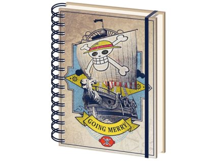 Poznámkový blok One Piece Live Action: Going Merry (A5 16 x 21 cm)