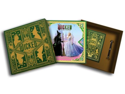 Oficiální dárkový set Wicked | Čarodějka Kalendář - diář - propiska (31,4 x 31,4 x 4,1 cm)