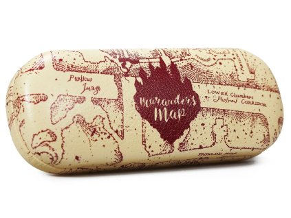 Pouzdro na brýle Harry Potter: Pobertův plánek (17 x 7 x 4 cm)