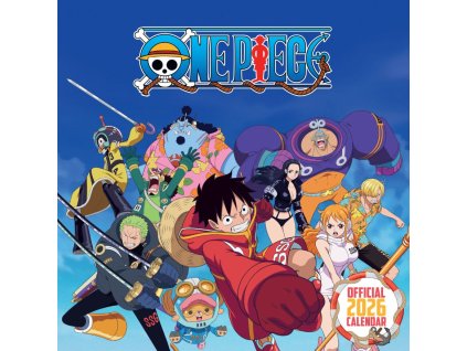 Oficiální nástěnný kalendář 2026 s plakátem: One Piece (SQ 30,5 x 30,5 | 61 cm)