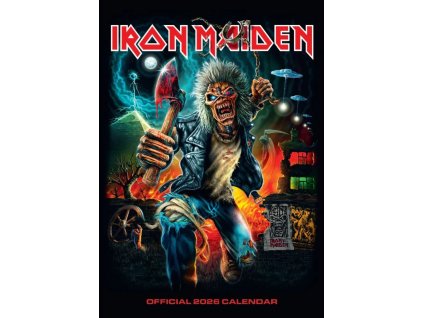 Oficiální kalendář 2026: Iron Maiden (A3 29,7 x 42 cm)
