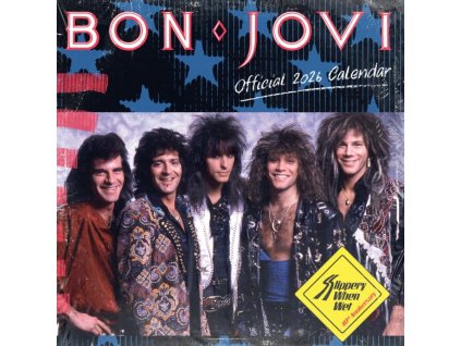 Oficiální nástěnný kalendář 2026: Bon Jovi (30,5 x 30,5 | 61 cm)