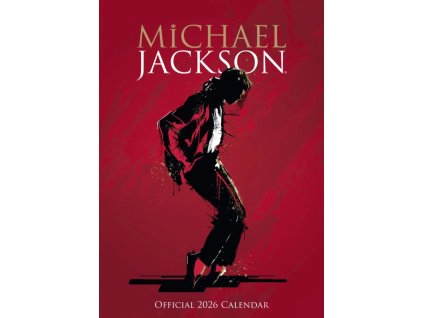 Oficiální nástěnný kalendář 2026: Michael Jackson (A3 29,7 x 42 cm)