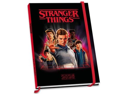 Diář 2026 Netflix | Stranger Things: Tým (A5 15 x 21,5 x 1,5 cm)