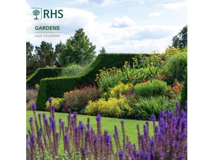 Oficiální nástěnný kalendář 2026 The Royal Horticultural Society zahradnictví (SQ 30,5 x 30,5 | 61 cm)