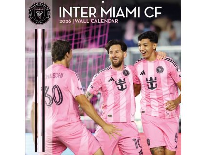 Oficiální nástěnný kalendář 2026: Inter Miami CF 16 měsíců (30,5 x 30,5 | 61 cm)