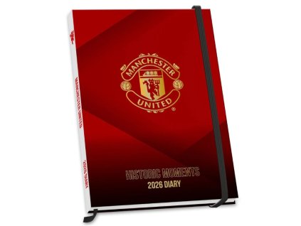 Diář 2026 FC Manchester United (A5 15 x 21,5 x 1,5 cm)