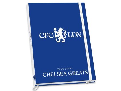 Diář 2026 FC Chelsea (A5 15 x 21,5 x 1,5 cm)