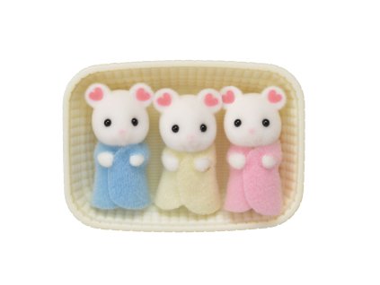 Baby Marshmallow myšky trojčata